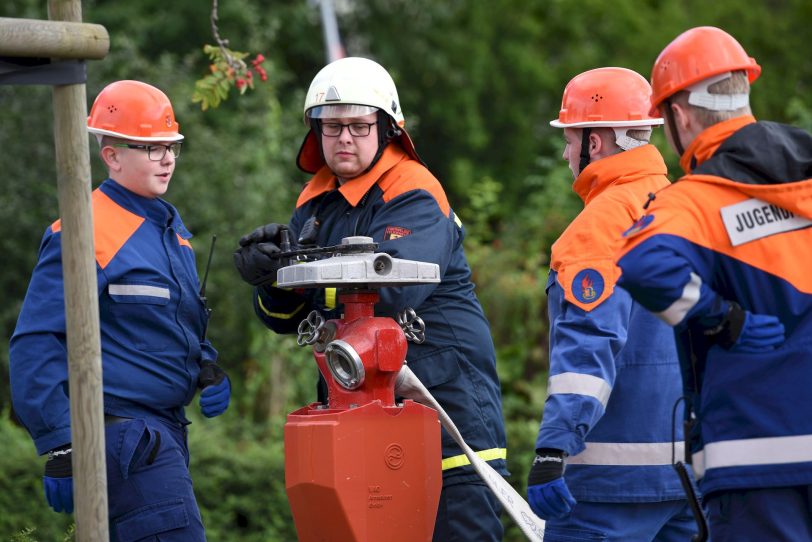 Jahresabschlussübung der Jugendfeuerwehr Herne