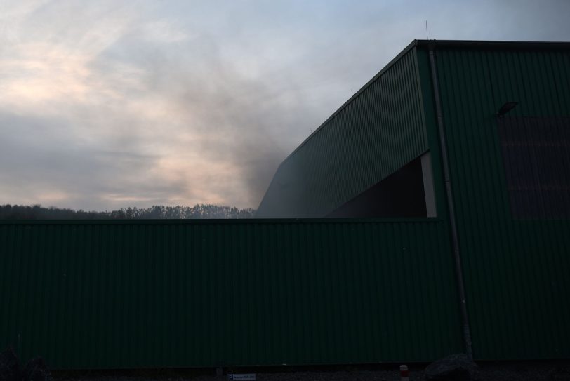 Brand in einer Lagerhalle der AGR-Tochter AGR-DAR