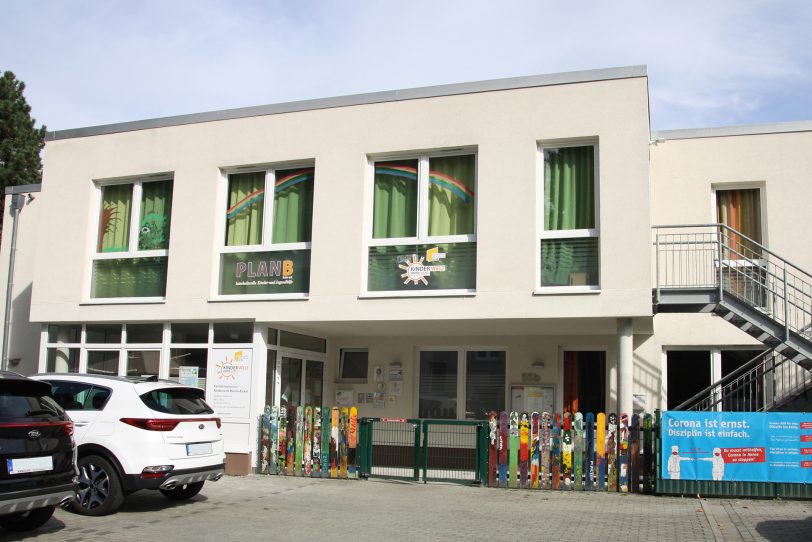 Das PLANB-Familienzentrum Kinderwelt Herne-Eickel an der Bielefelder Straße.