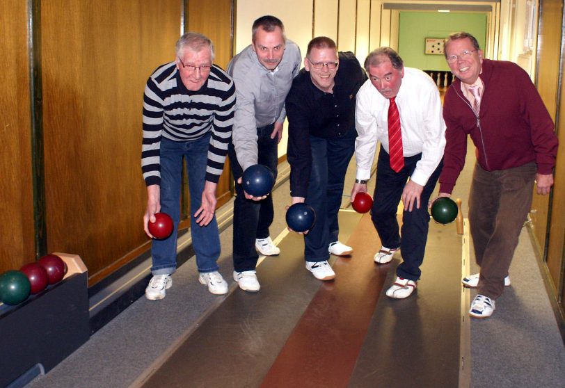 Fredi Beyer, Michael Brickwedde, Thomas Reelsen, Hans-Georg Ernst und Manfred Ciekawy.