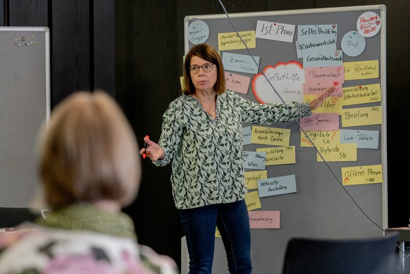 Workshop des Bürger-Selbsthilfe-Zentrums (BüZ): Zukunftswerkstatt Selbsthilfe.
