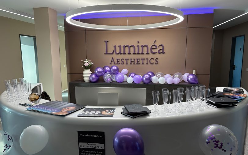 Eröffnung von Luminéa Aesthetics in der Denta1 Zahnklinik am Donnerstag (2.10.2025).