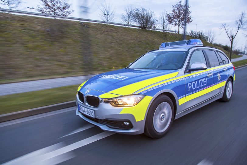 Zu eng, zu klein, ein Fehlkauf für die Polizei: der BMW 318d Touring.