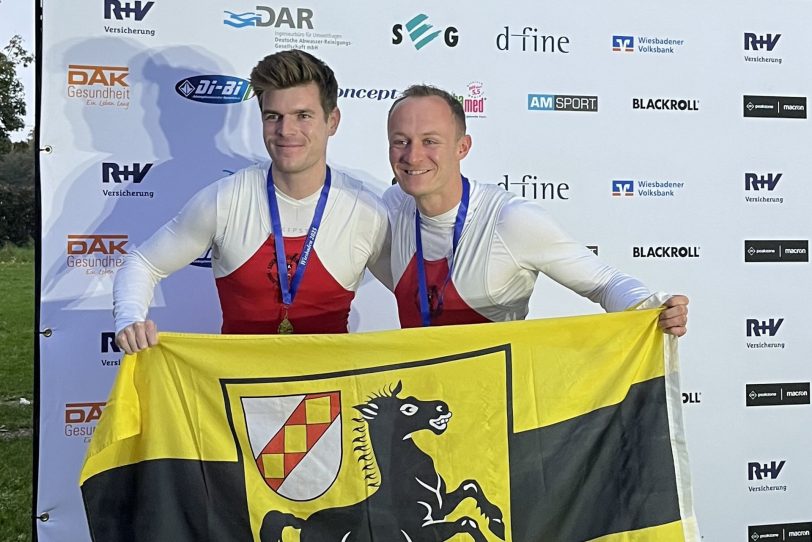 Valentin Loesch (l.) und Henri Deutscher vom RV Emscher waren erfolgreich.
