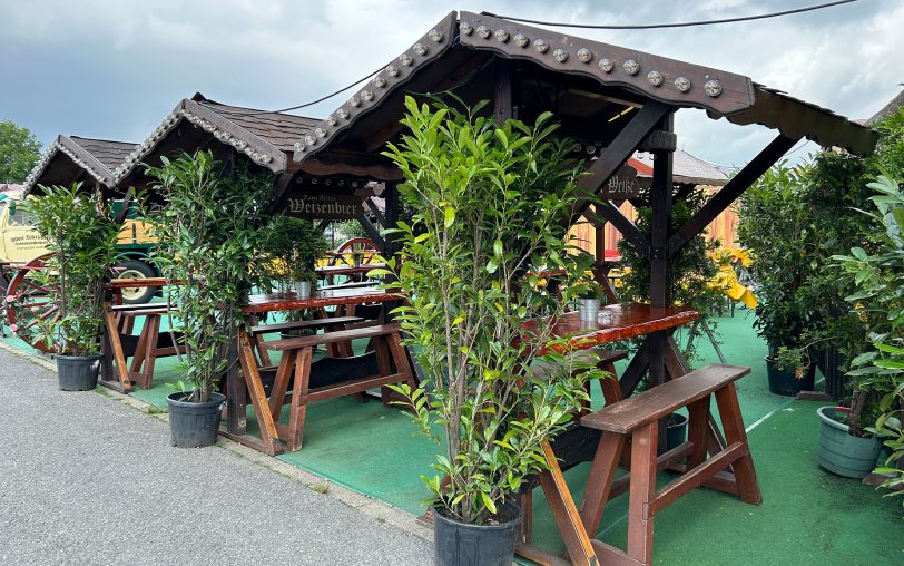 Startklar: Der Biergarten