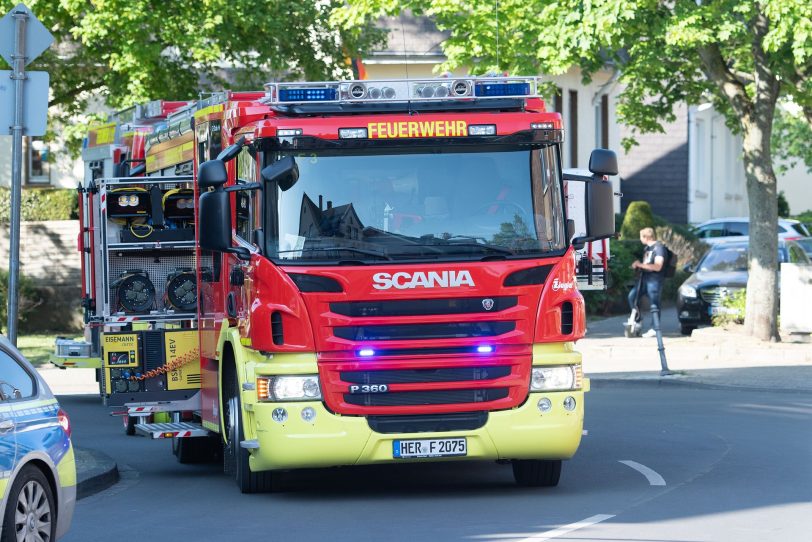 Dachstuhlbrand Hannoverstraße