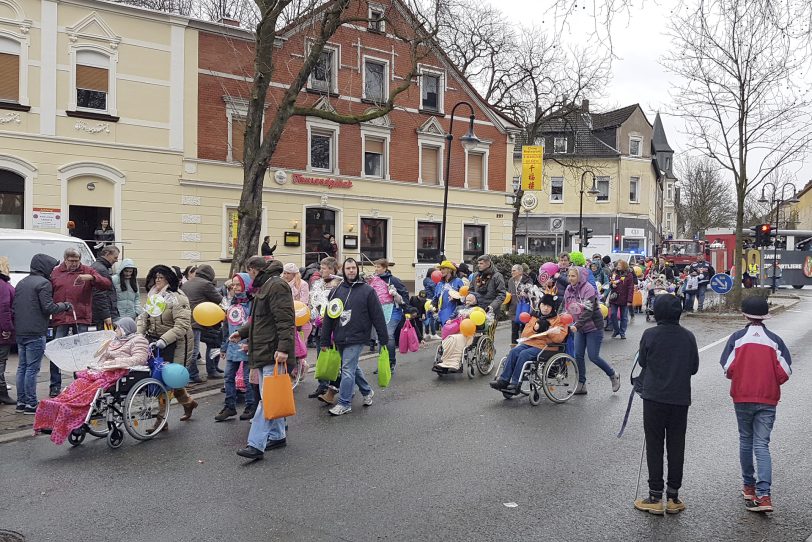 Rosenmontagsumzug der HeKaGe in Herne (NW), am Montag (24.02.2020).