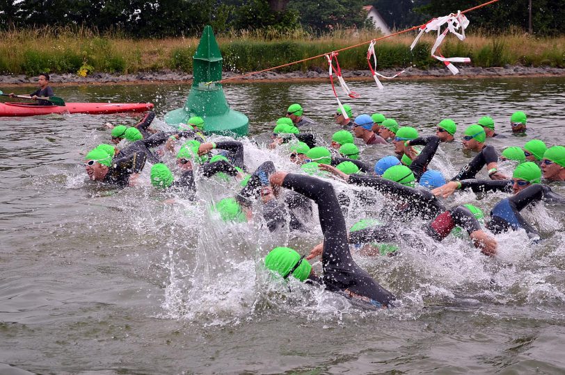 Start zum 2. Rennen der NRW-Liga in Steinbeck.