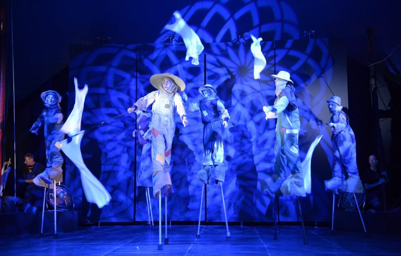Die Premieren-Vorstellung im Circus Schnick Schnack.