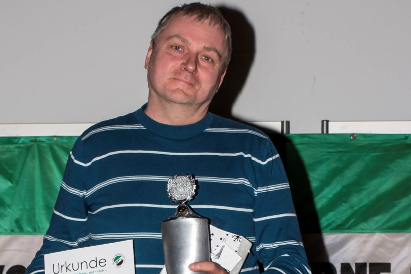 Pokalehrung der BTC Walker: Ralf Busse.