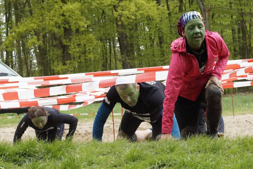 Westfalia Trhiathleten beim Funrailrun im Gysenberg 2016.