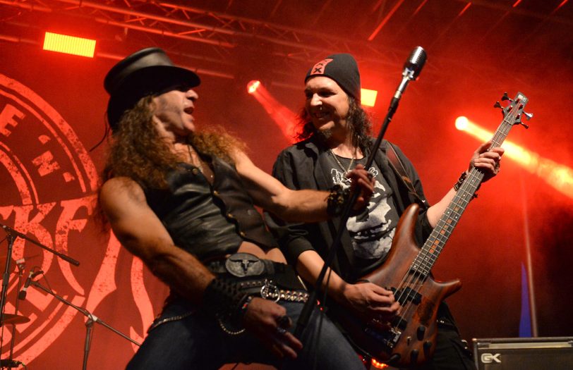 Helldecker beim Rock Spektakulum am Stennert.