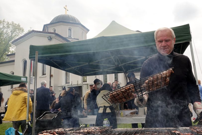 Dreitagesfest der Griechisch-Orthodoxen Gemeinde - Hl. Dimitrios - in Herten Süd 2022.