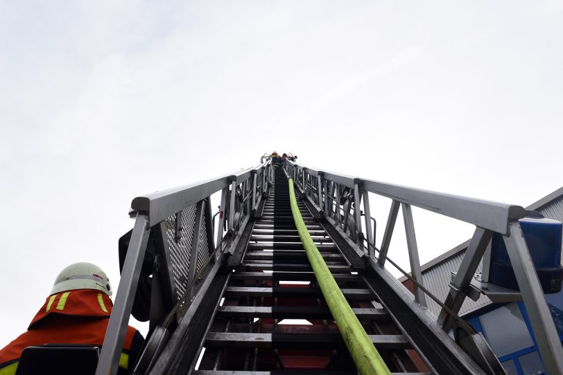 Die Abschlussübung der Jugendfeuerwehr Herne