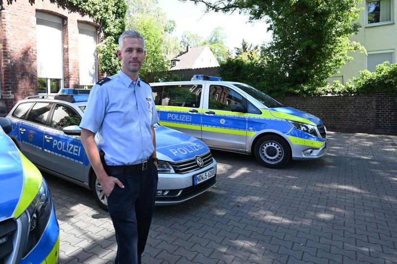 Felix Horn, Leiter der Polizeiinspektion Herne.