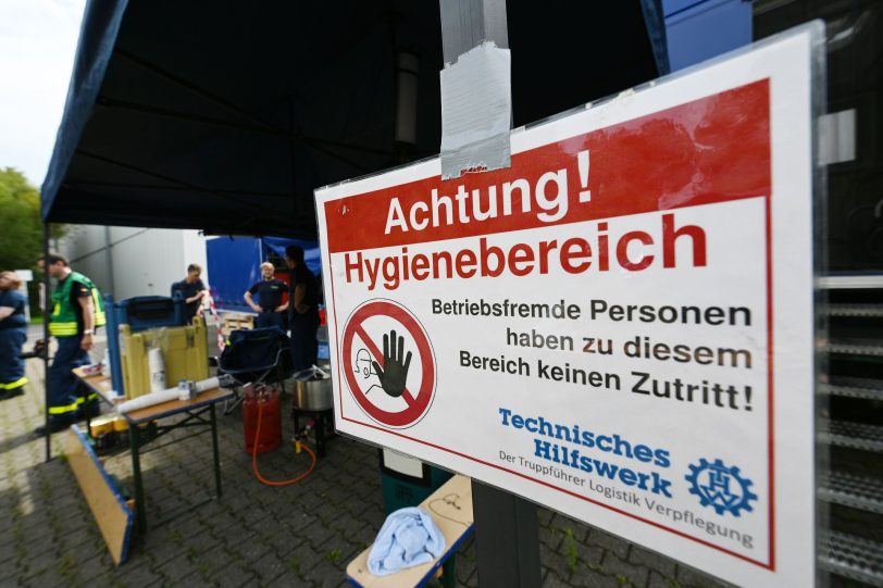 Großübung Sonnenstrum des THW OV Herne.