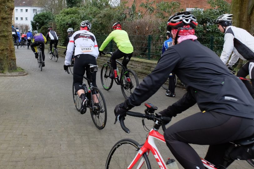 Start der RTF Frühlingsfahrt / CTF Emscherbike 2016 der RSG Herne.