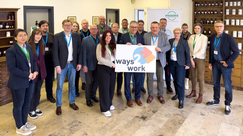 Treffen der Projektpartner bei ways2work.
