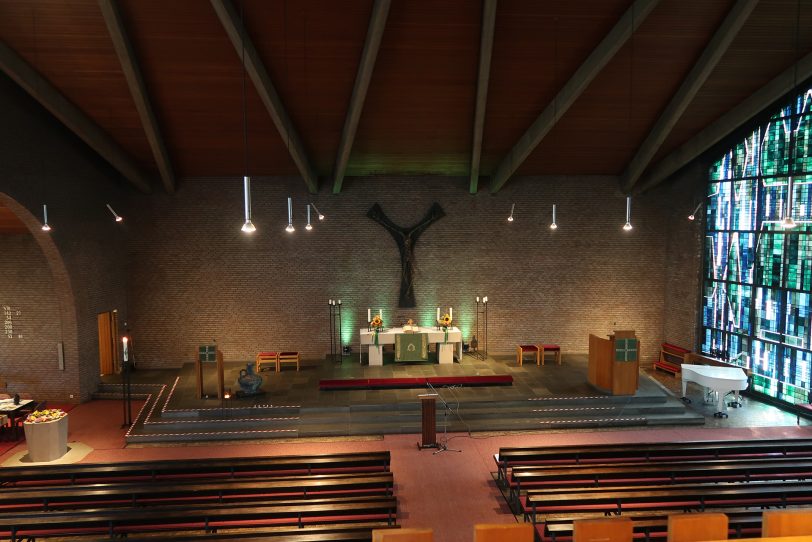 Auch die ev. Dreifaltigkeitskirche steht unter Denkmalschutz.