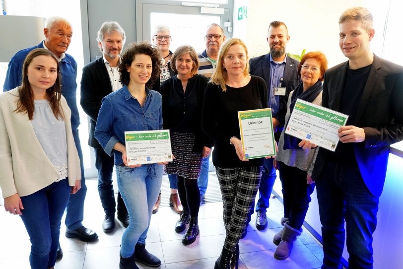 Woges-Projekt-Förderung ging an das Mulvany-Berufskolleg und an das Pestalozzi Gymnasium.