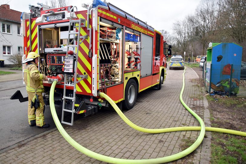 Die Feuerwehr Herne war im Jahr bei 30.500 Einsätzen gefordert.