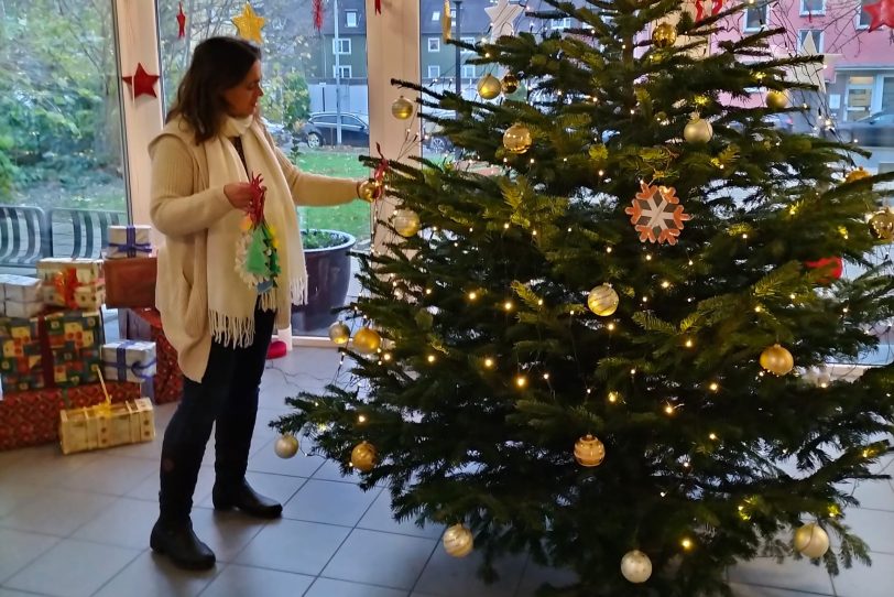Wunschbaum in der Flora-Marzina.