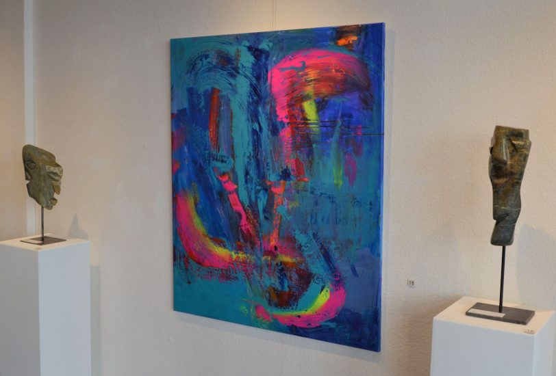 Ausstellung in der Galerie Kunstpunkt: 'Egon und seine Lieben'.