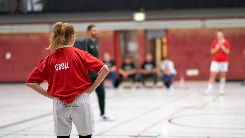 HTC Basketballerinnen spielen gegen die HEV Miners ein lockeres Basketballspiel am Mittwoch (8.9.2021). Die Basketballerinnen gewannen 39:33.
