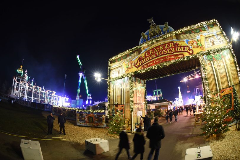 Der Cranger Weihnachtszauber am Eröffnungstag