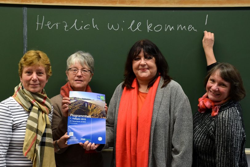 v.l. Ute Handrick, Angelika Mertmann, Heike Bandholz, Elisabeth Schlüter.