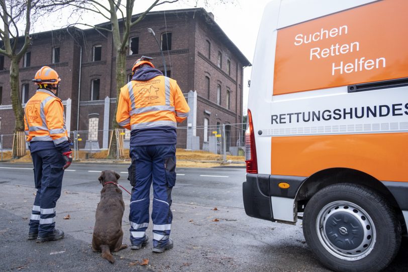 Warten auf den Einsatz.