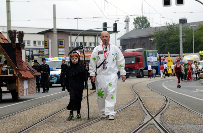 Der Kirmesumzug 2015.