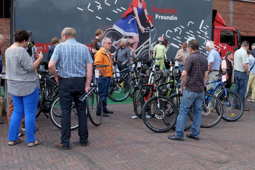 Impressionen von der ersten E-Bike Messe e:Motion auf Zeche Ewald.
