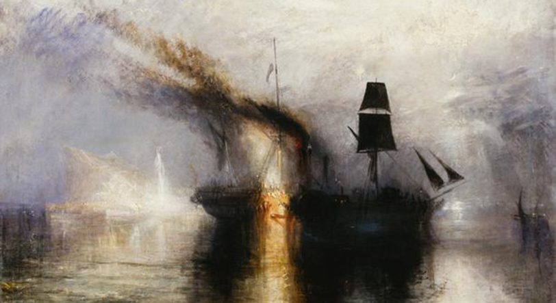 Joseph Mallord William Turner (1775–1851), Peace – Burial at Sea.