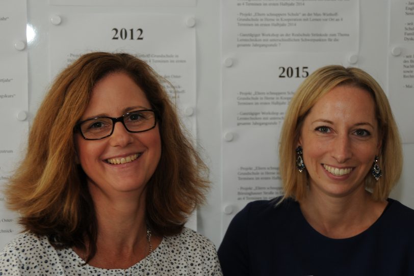 Das Lernteam - Sonja Gruel und Stephanie Deutsch.