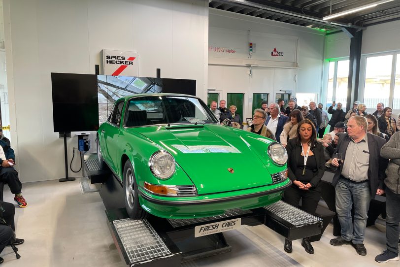 Dieser restaurierte Porsche von 1971 wurde enthüllt.