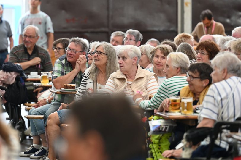 Seniorennachmittag der Verkehrswacht in der Cranger Festhalle.