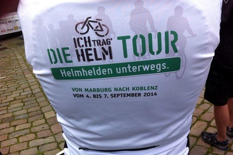 Die Helmheldentour 2014 der Verkahrswacht.