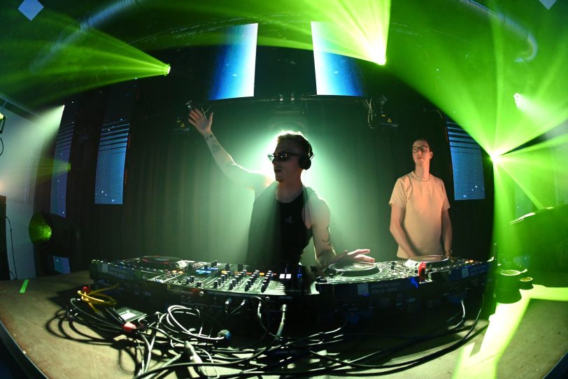DJ Carib legte in der Club-Halle auf.