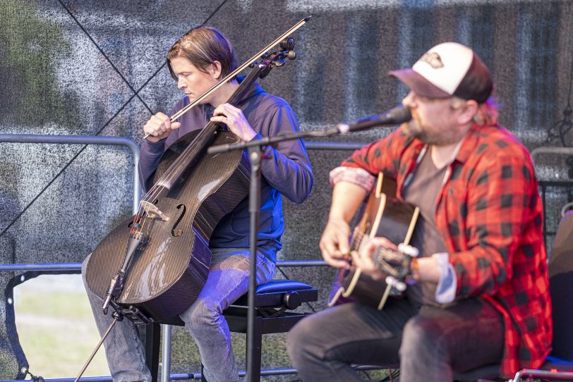 Kultur Open Air an den Flottmannhallen in Herne (NW), am Samstag (23.05.2020): Sebastian &quot;Sebel&quot; Niehoff.