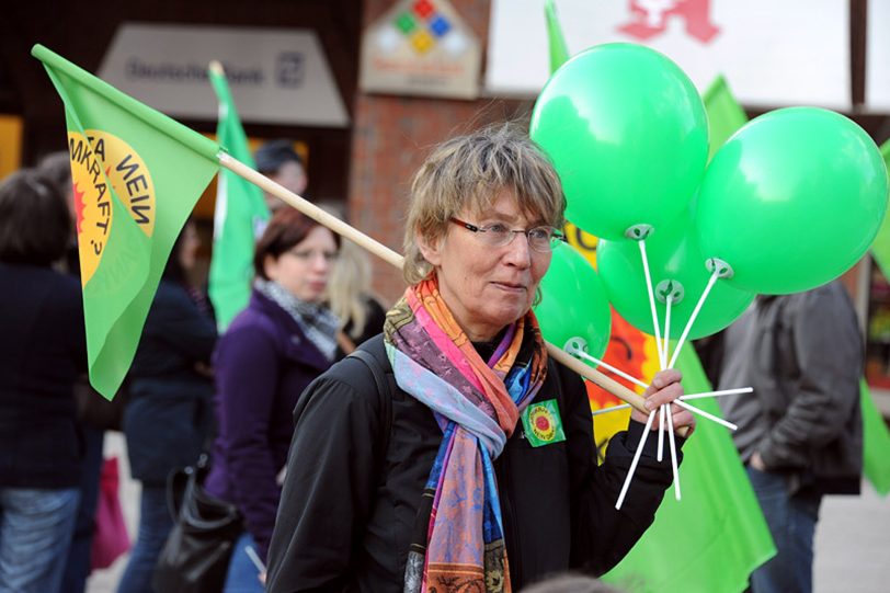 Dorothea Schulte (im Bild) rückt für Daniel Keller als Grüne Fraktionsvorsitzende in der Bezirksvertretung Wanne nach (Archivbild).