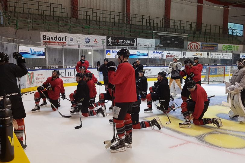 Erstes Training zum Saisonstart 2017/18.