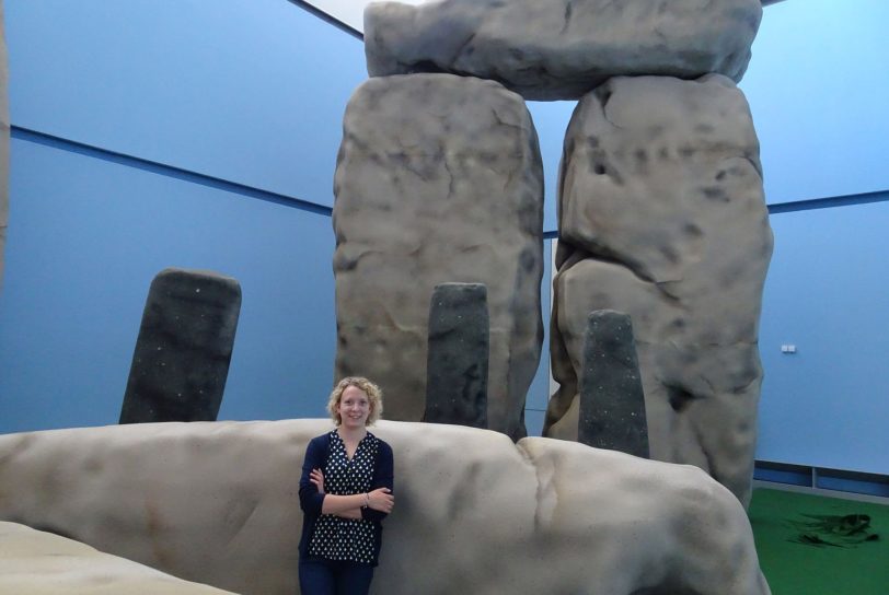 Tabea Malter ist wissenschaftliche Volontärin beim Ausstellungsprojekt 'Stonehenge - Von Menschen und Landschaften'.