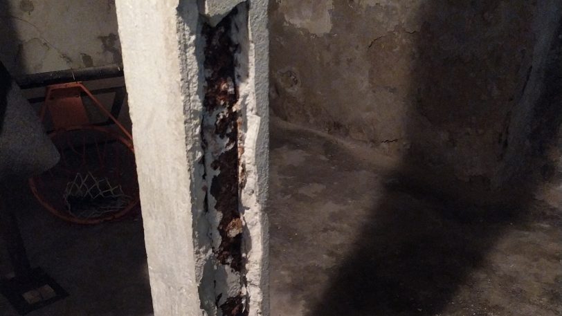 Insbesondere der Keller weist einige Mängel auf.