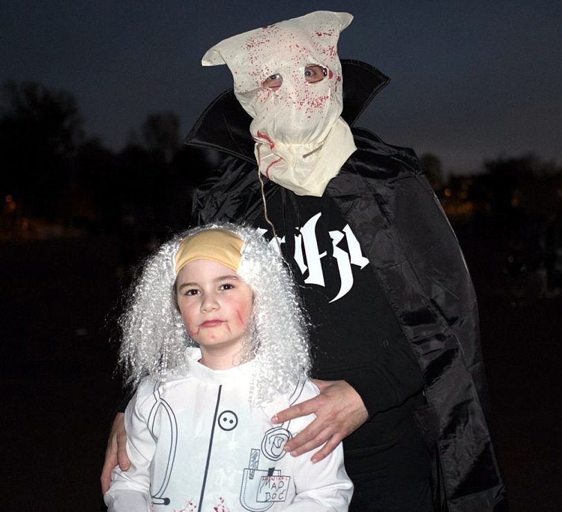 Halloween-Party im Wanner Stadtgarten.