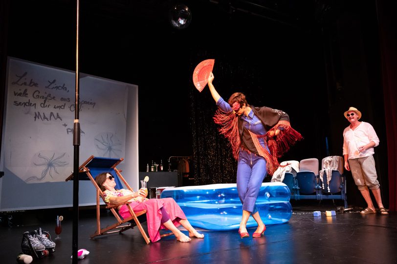 Theaterabend im KuZ: 'Was war und was wird'.