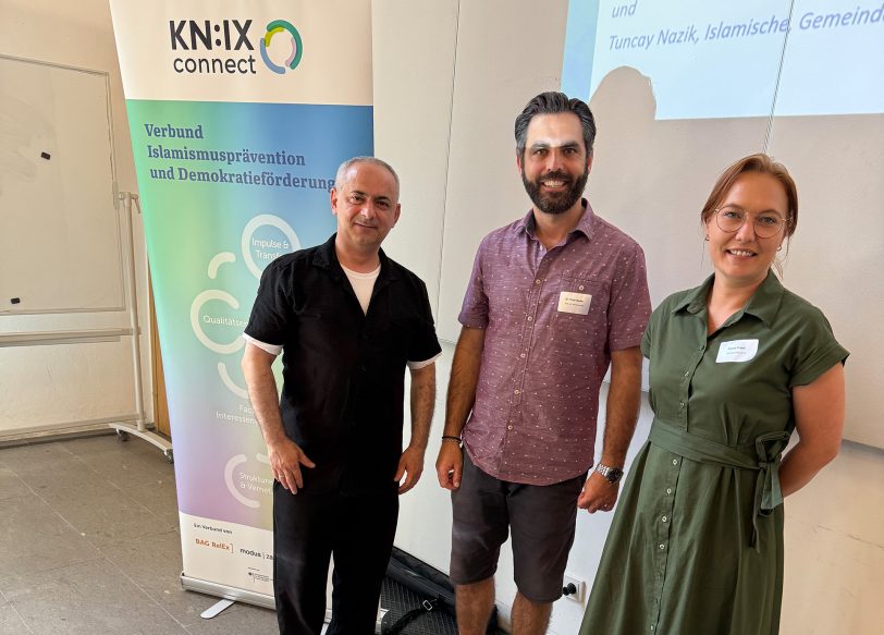 v.l. Tuncay Nazik, Dr. Piotr Suder, Elena Franz.