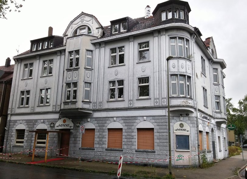 Das Gebäude Shamrockstraße 121, in dem die Sonne untergebracht ist.