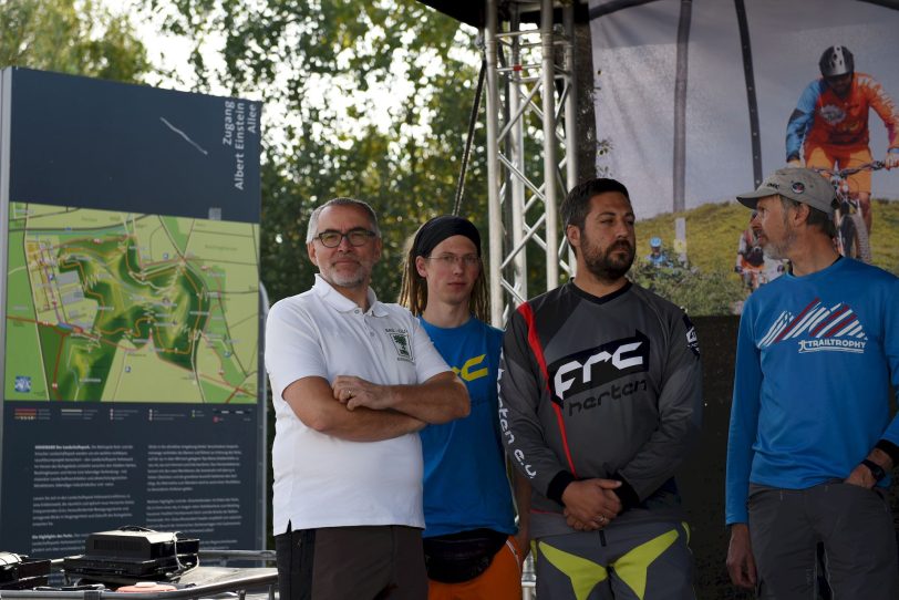 Eröffnung der Mountainbike-Strecken auf den Halden Hoheward und Hoppenbruch.