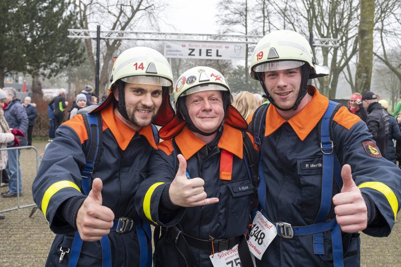 Der 42. Herner Silvesterlauf im Revierpark Gysenberg in Herne (NW), am Dienstag (31.12.2019).